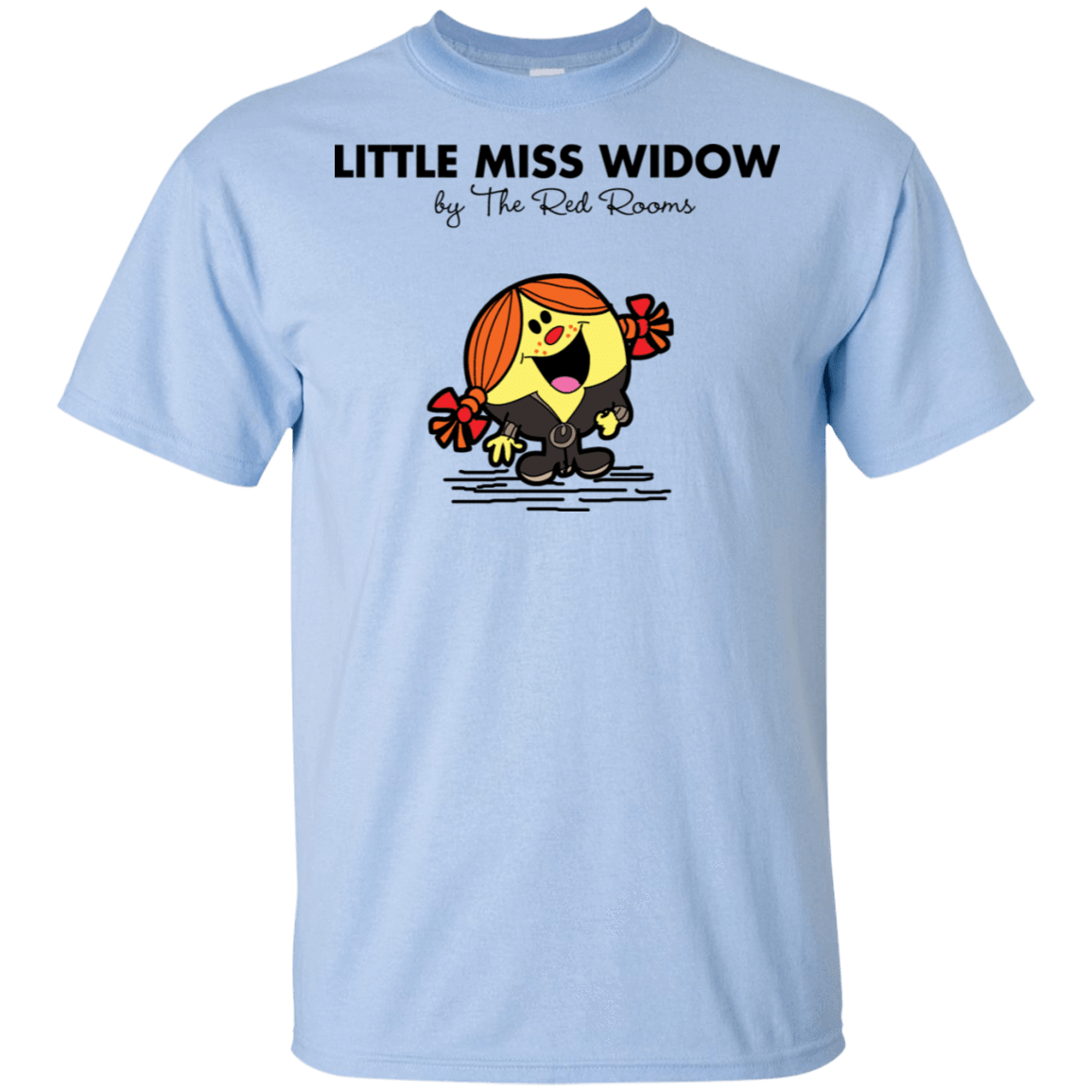T-Shirts Light Blue / S Little Miss Widow T-Shirt