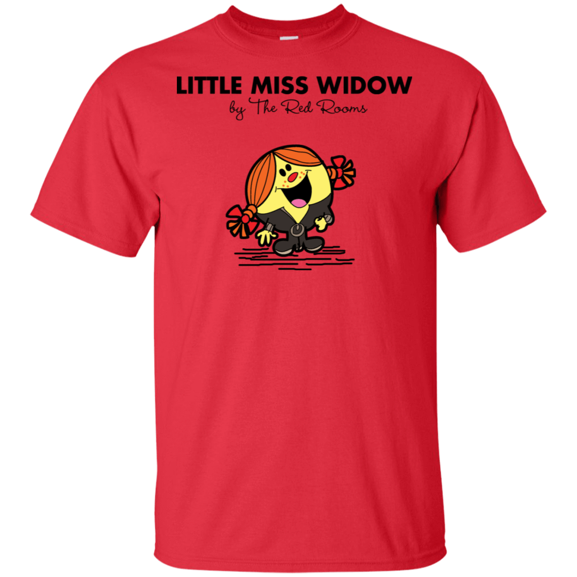 T-Shirts Red / S Little Miss Widow T-Shirt