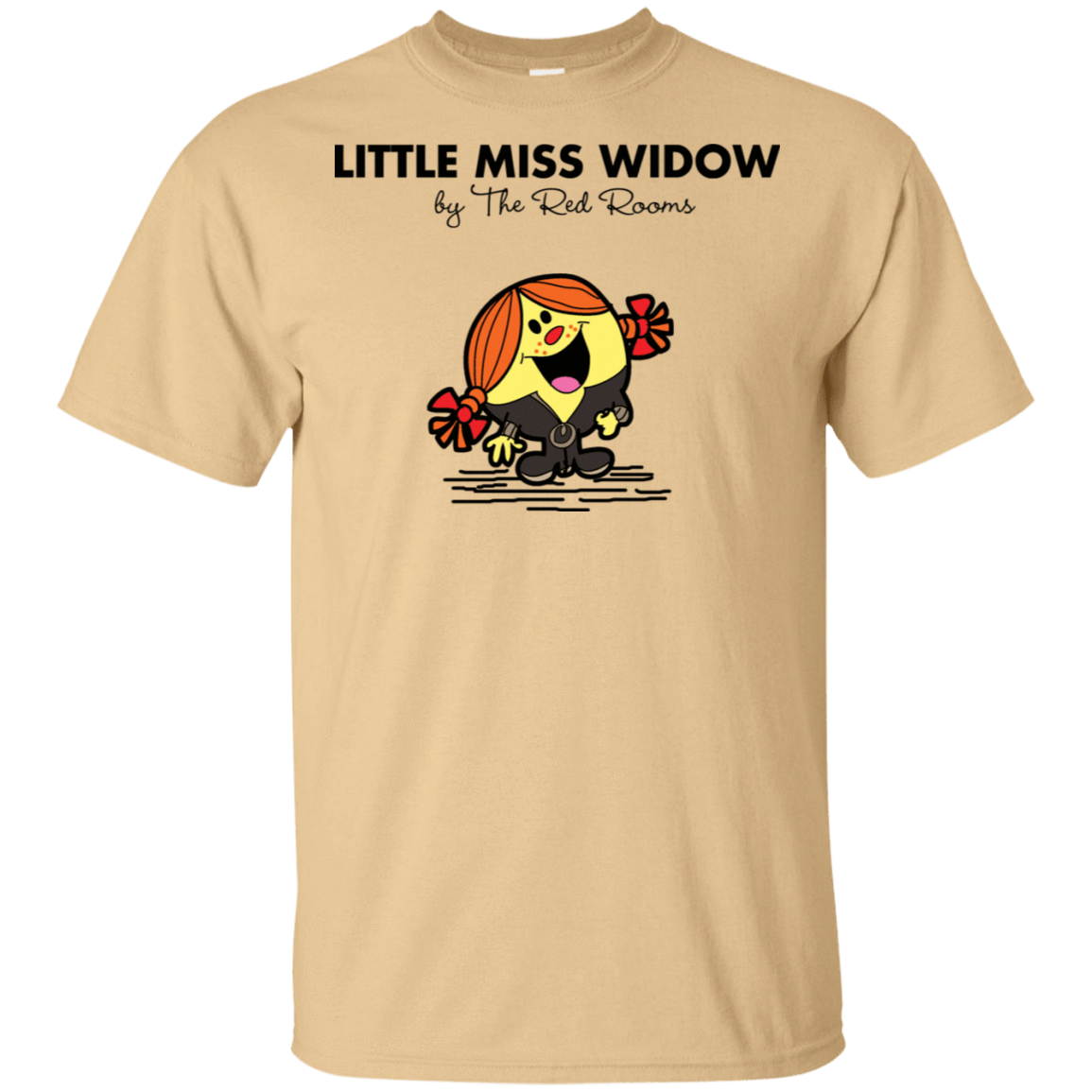T-Shirts Vegas Gold / S Little Miss Widow T-Shirt