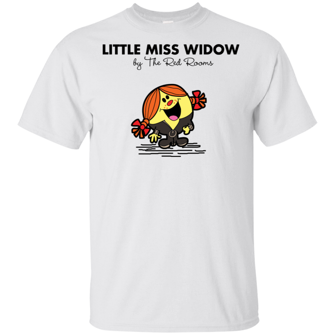T-Shirts White / S Little Miss Widow T-Shirt
