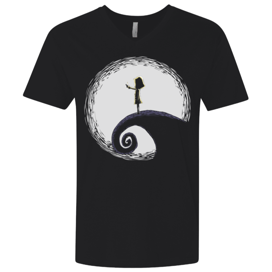 T-Shirts Black / X-Small Little Nightmare Men's Premium V-Neck