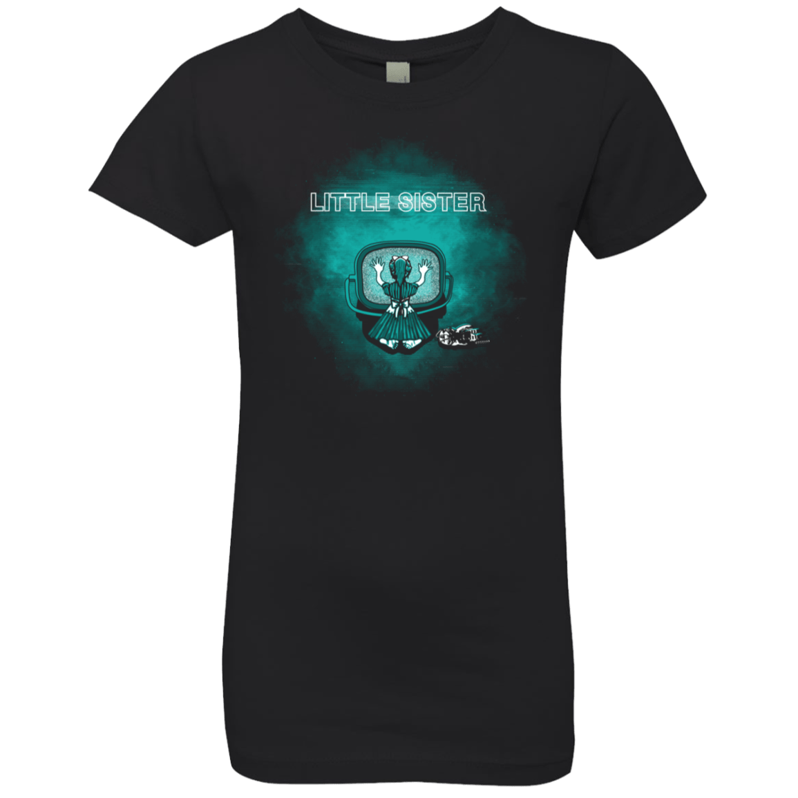 T-Shirts Black / YXS Little Sister Girls Premium T-Shirt