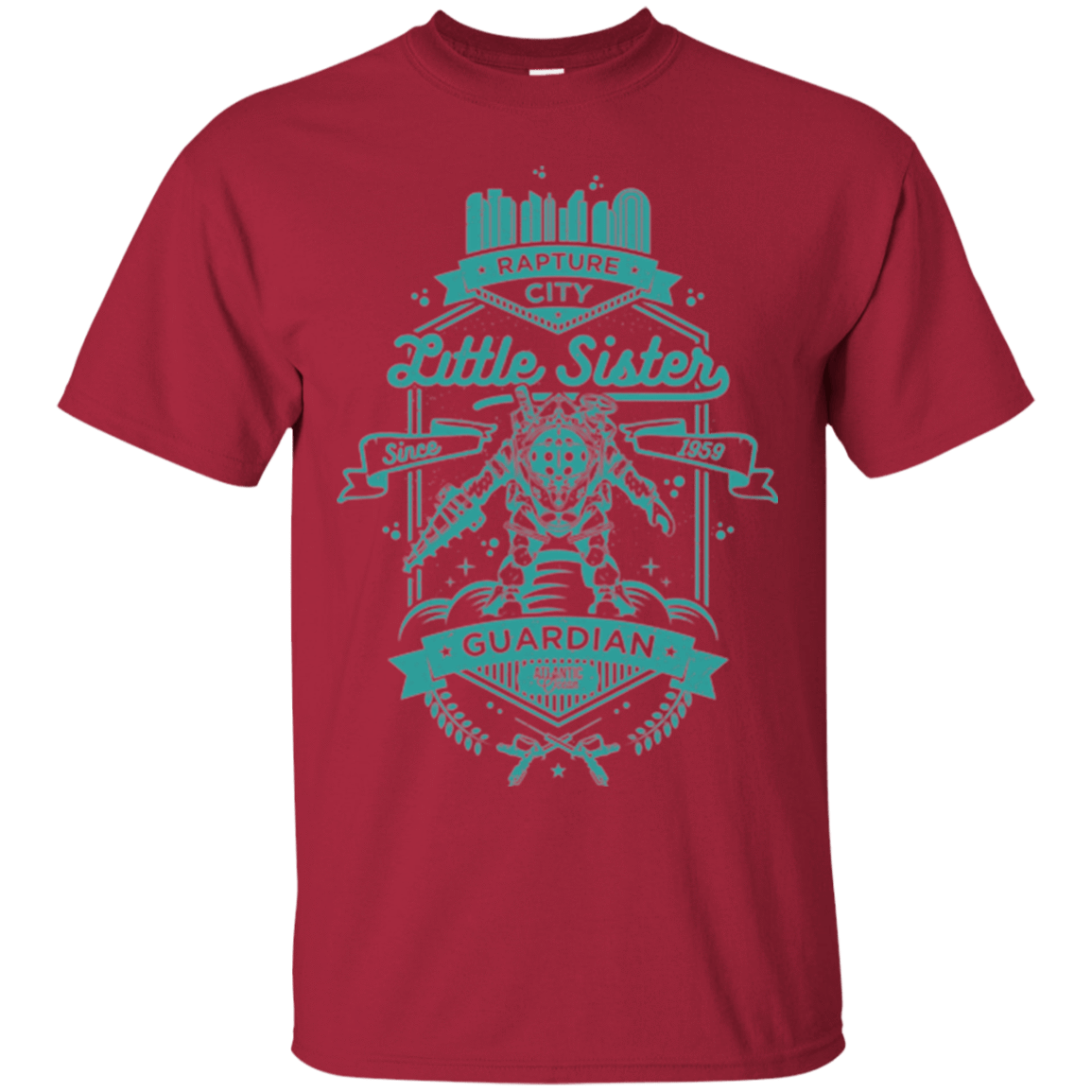 T-Shirts Cardinal / Small Little Sister Protector T-Shirt