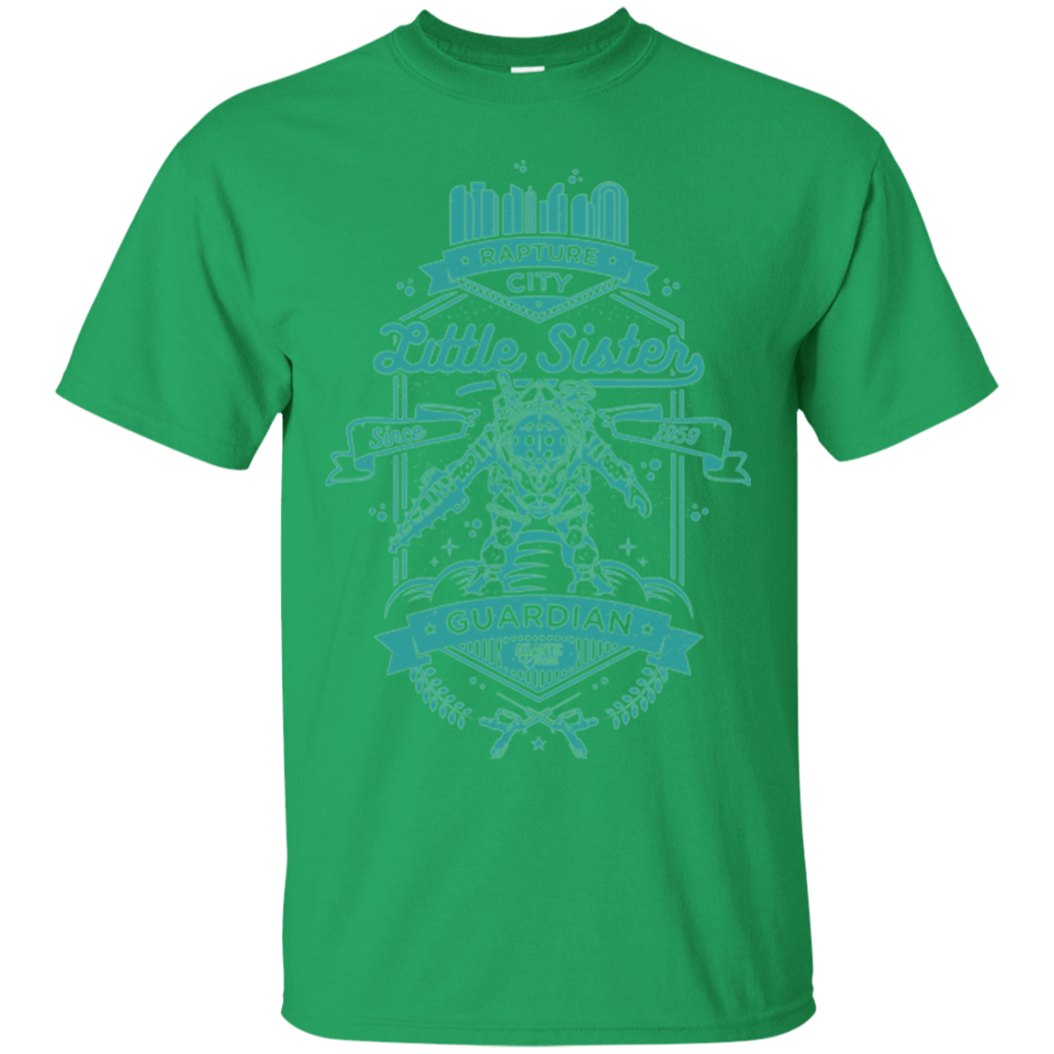 T-Shirts Irish Green / Small Little Sister Protector T-Shirt