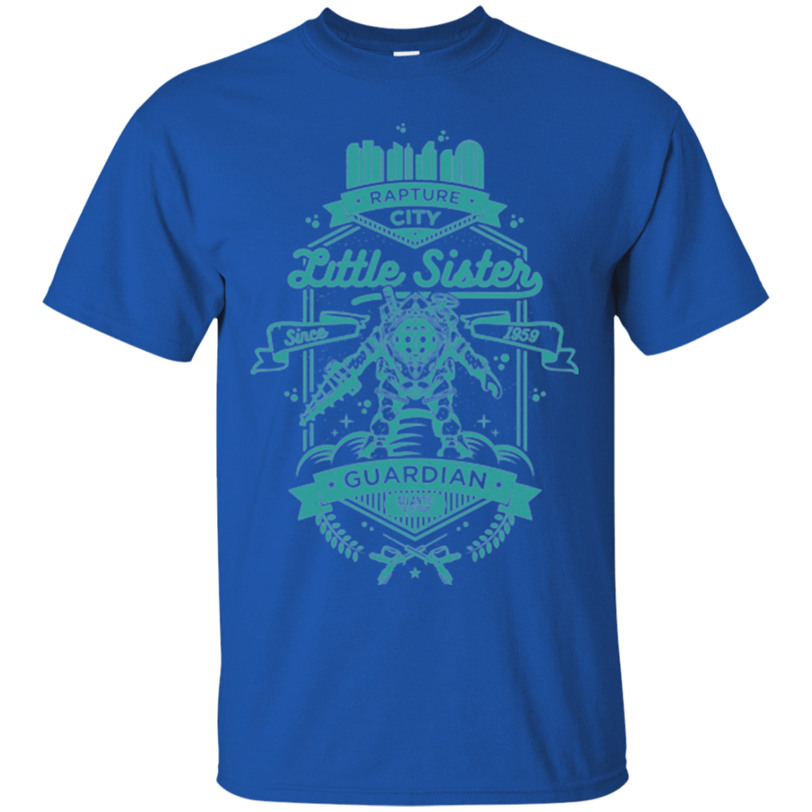 T-Shirts Royal / Small Little Sister Protector T-Shirt