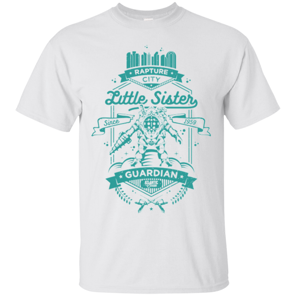 T-Shirts White / Small Little Sister Protector T-Shirt