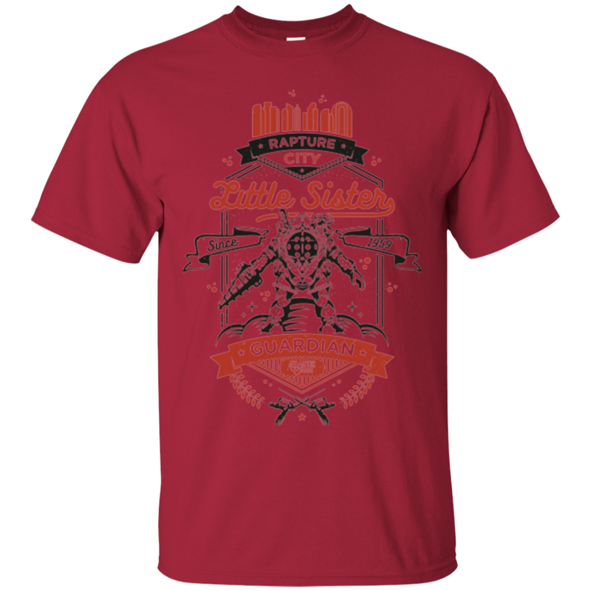T-Shirts Cardinal / Small Little Sister Protector V2 T-Shirt