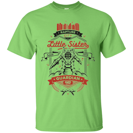 T-Shirts Lime / Small Little Sister Protector V2 T-Shirt
