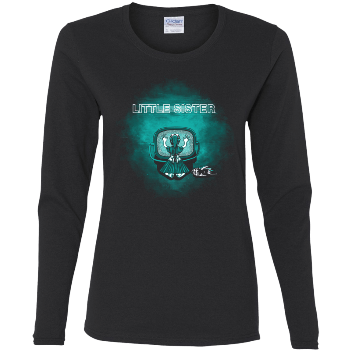 T-Shirts Black / S Little Sister Women's Long Sleeve T-Shirt