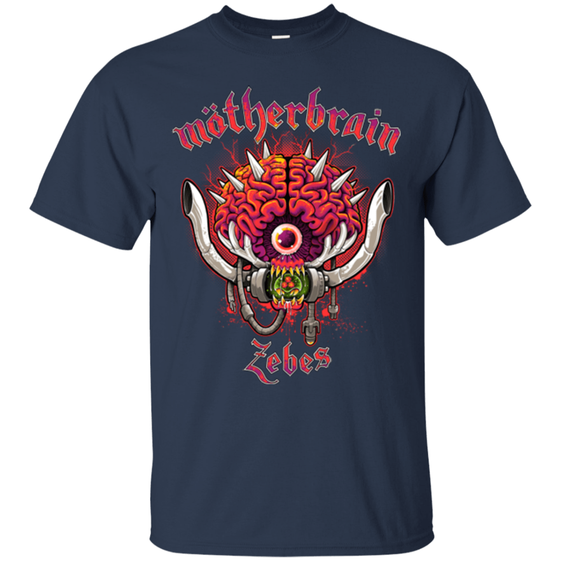 T-Shirts Navy / Small Live From Zebes T-Shirt