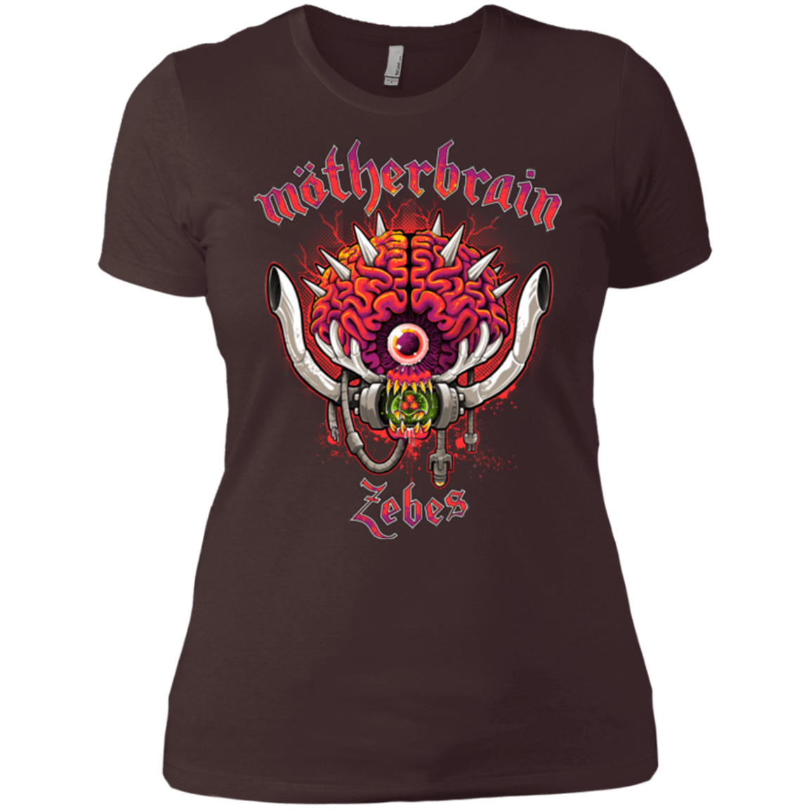 T-Shirts Dark Chocolate / X-Small Live From Zebes Women's Premium T-Shirt