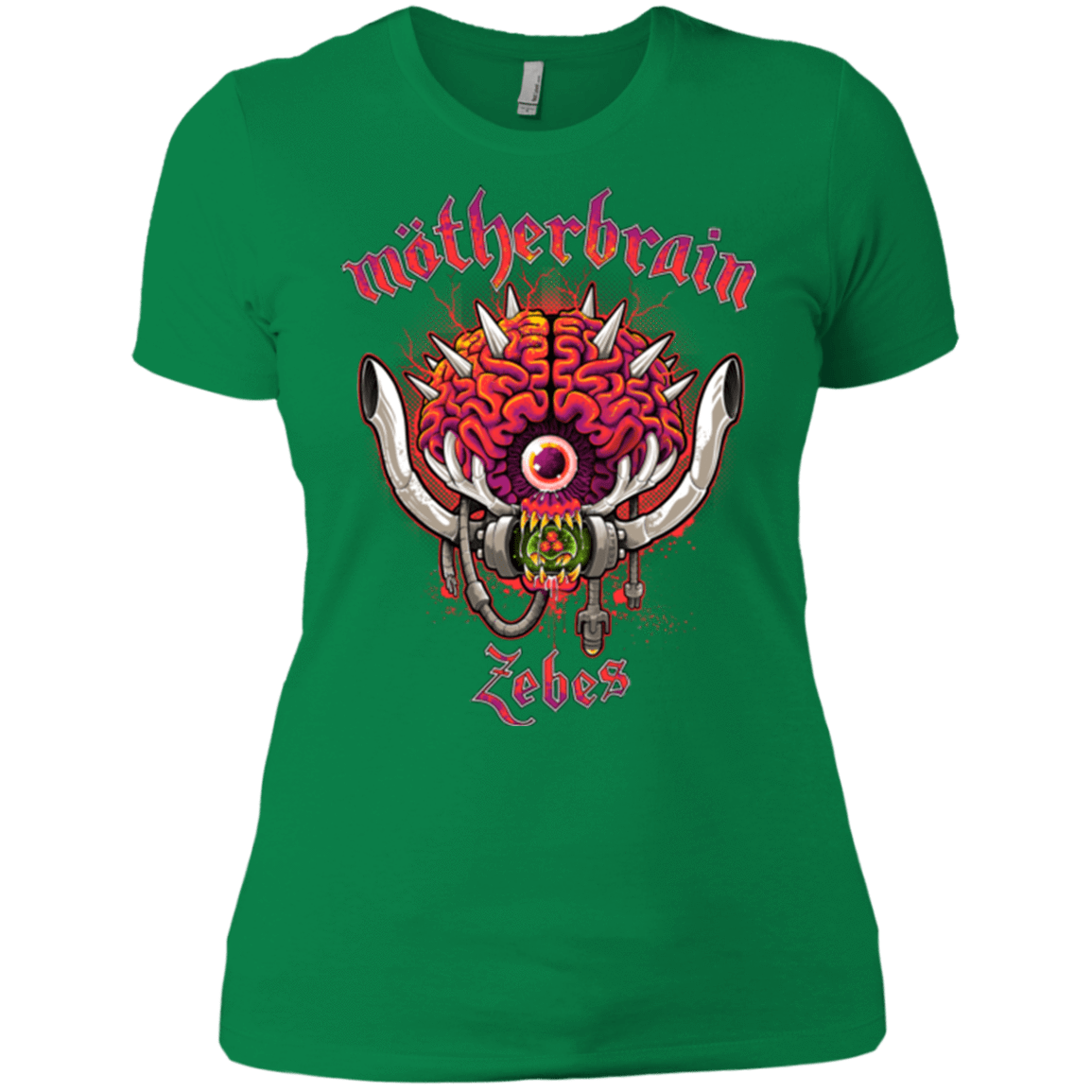 T-Shirts Kelly Green / X-Small Live From Zebes Women's Premium T-Shirt