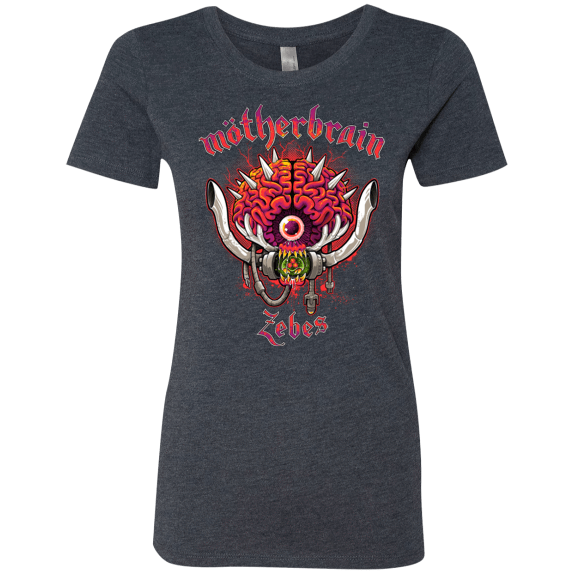 T-Shirts Vintage Navy / Small Live From Zebes Women's Triblend T-Shirt