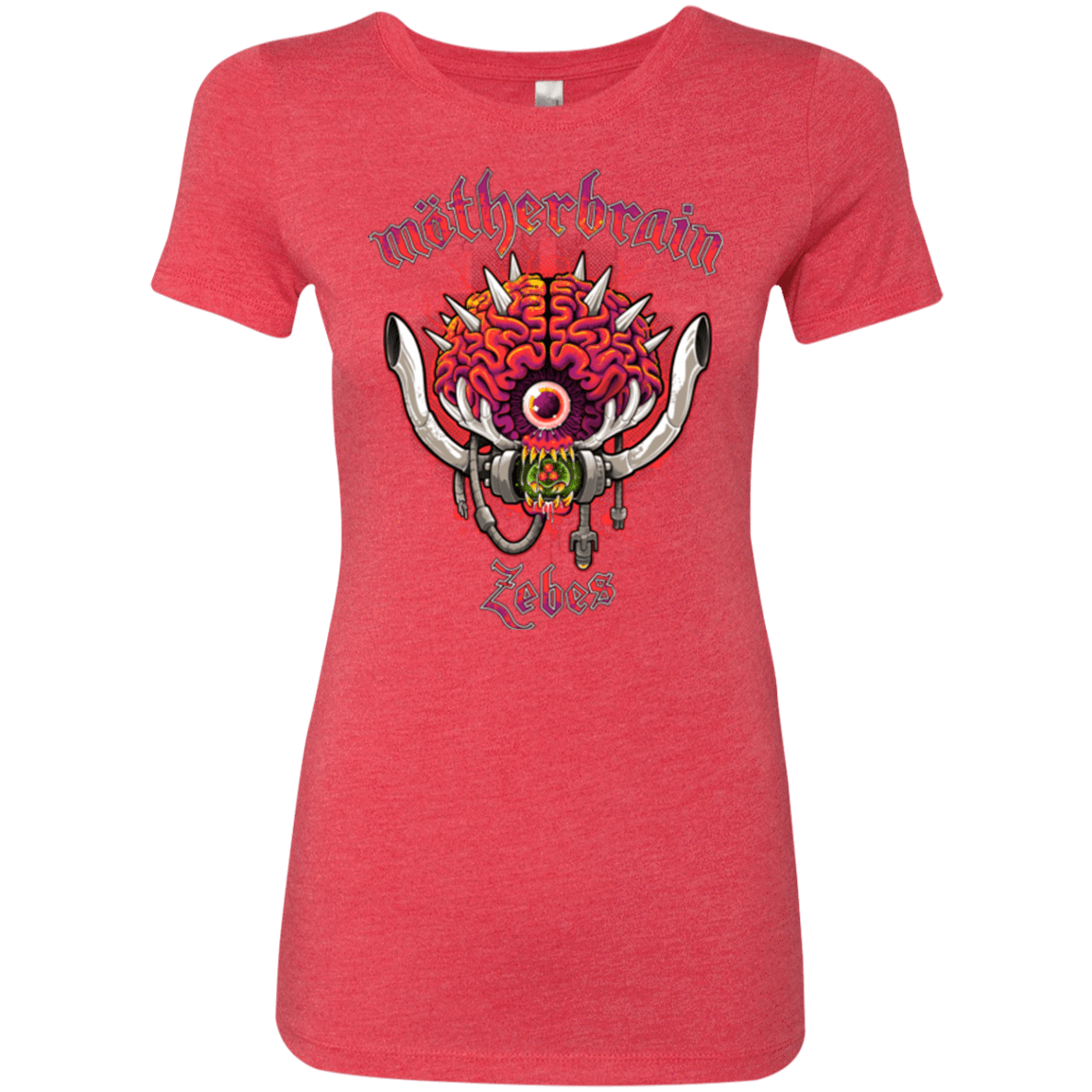 T-Shirts Vintage Red / Small Live From Zebes Women's Triblend T-Shirt