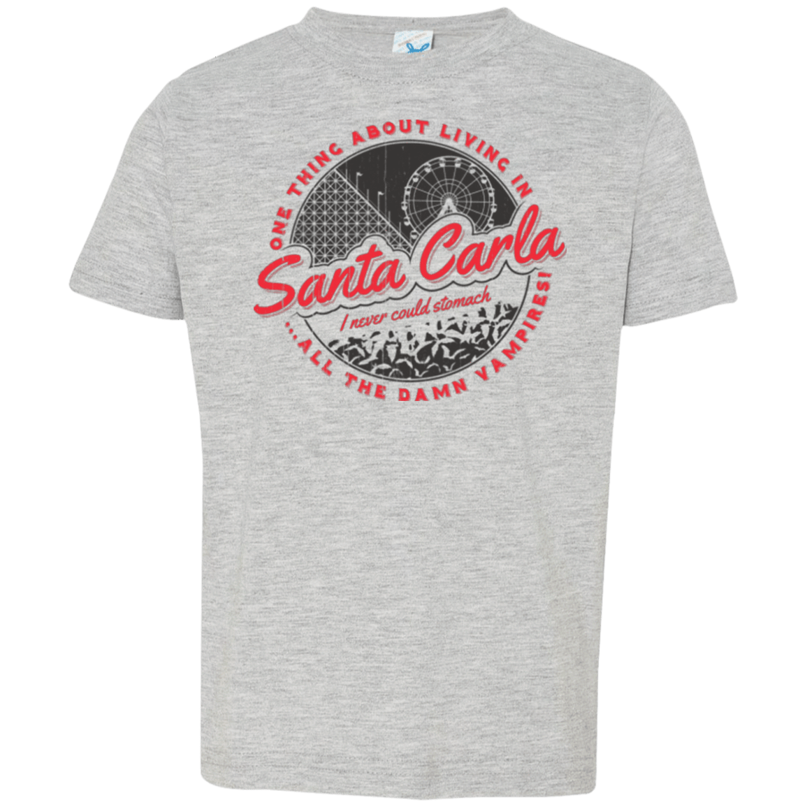 T-Shirts Heather / 2T Living in Santa Carla Toddler Premium T-Shirt