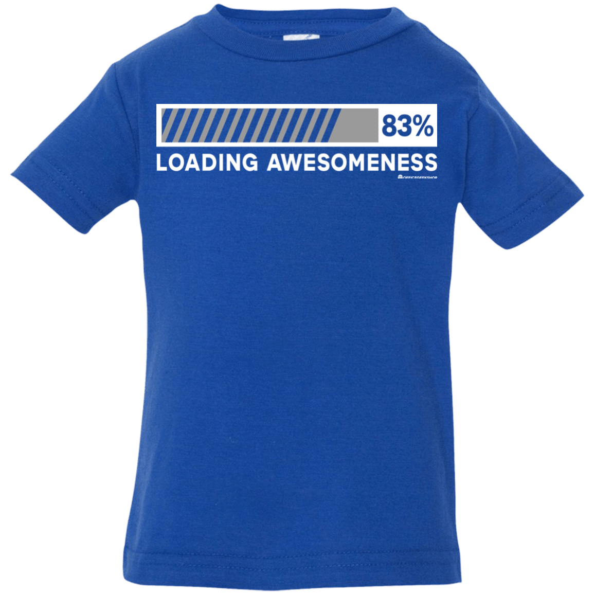 T-Shirts Royal / 6 Months Loading Awesomeness Infant Premium T-Shirt