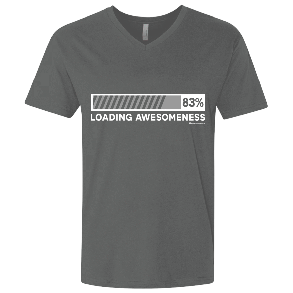 T-Shirts Heavy Metal / X-Small Loading Awesomeness Men's Premium V-Neck
