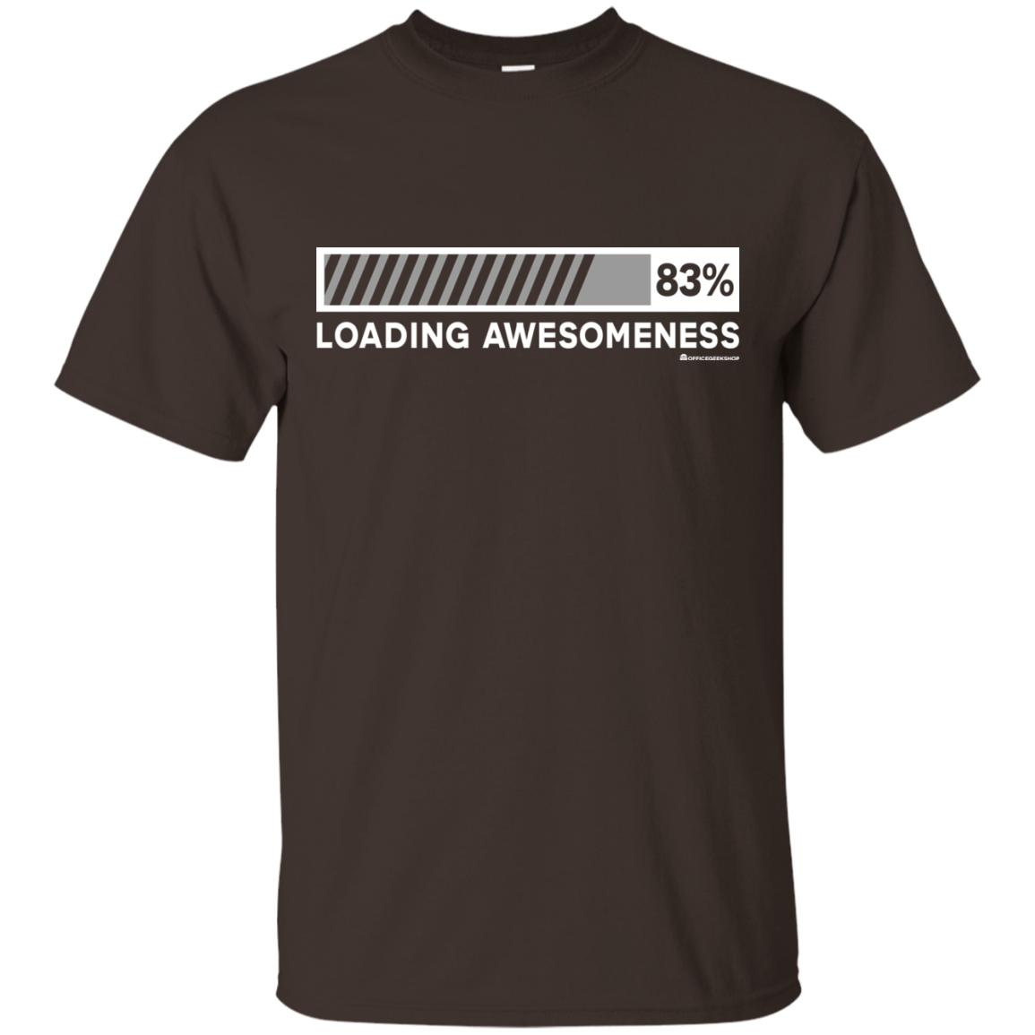 T-Shirts Dark Chocolate / Small Loading Awesomeness T-Shirt