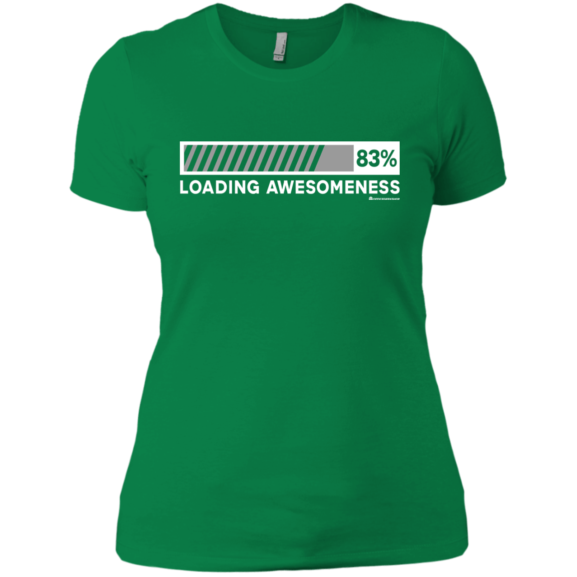 T-Shirts Kelly Green / X-Small Loading Awesomeness Women's Premium T-Shirt