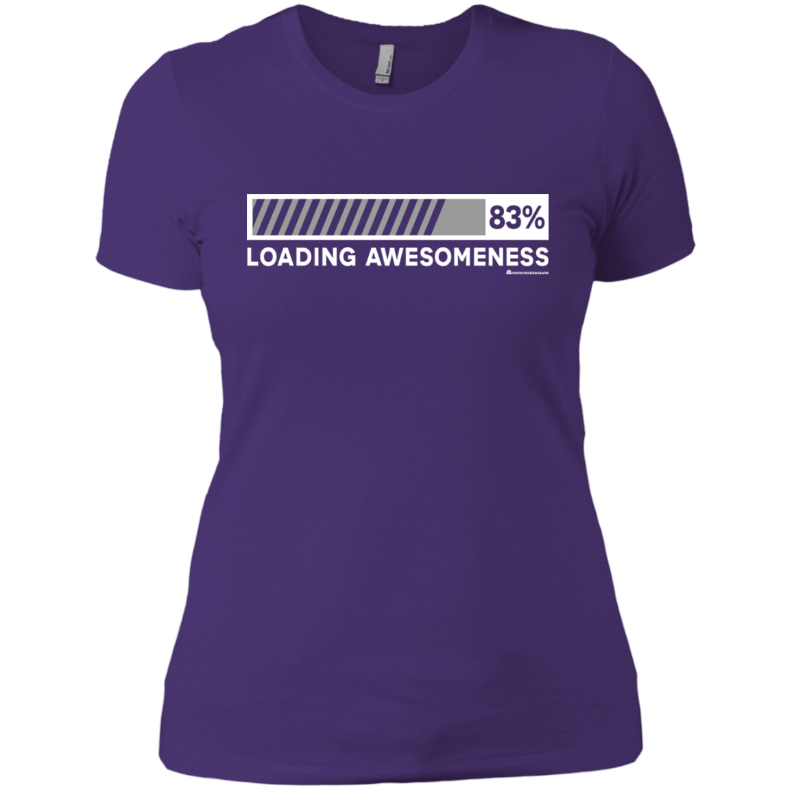 T-Shirts Purple Rush/ / X-Small Loading Awesomeness Women's Premium T-Shirt