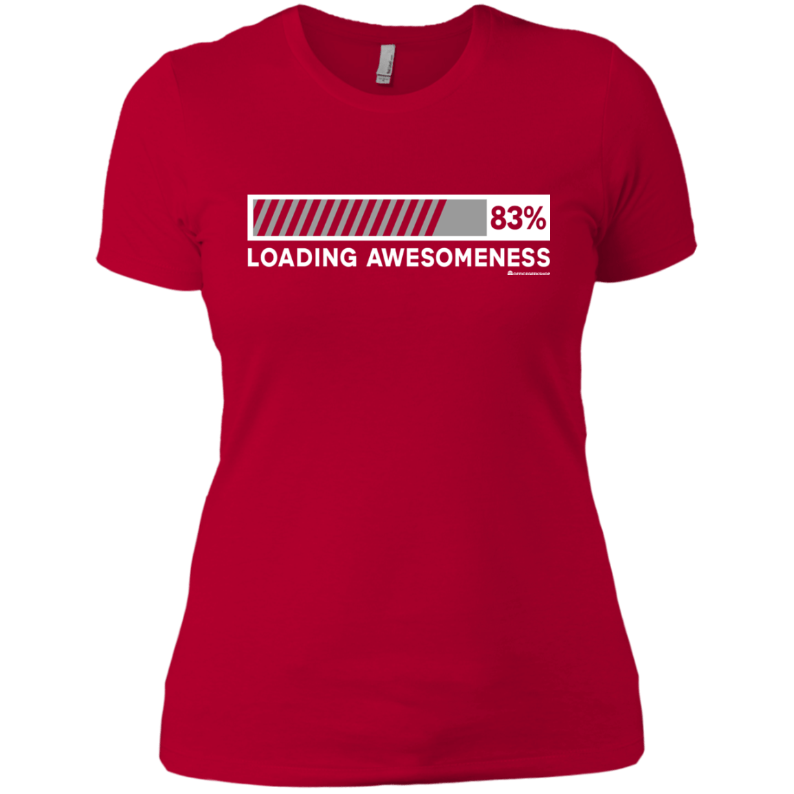 T-Shirts Red / X-Small Loading Awesomeness Women's Premium T-Shirt