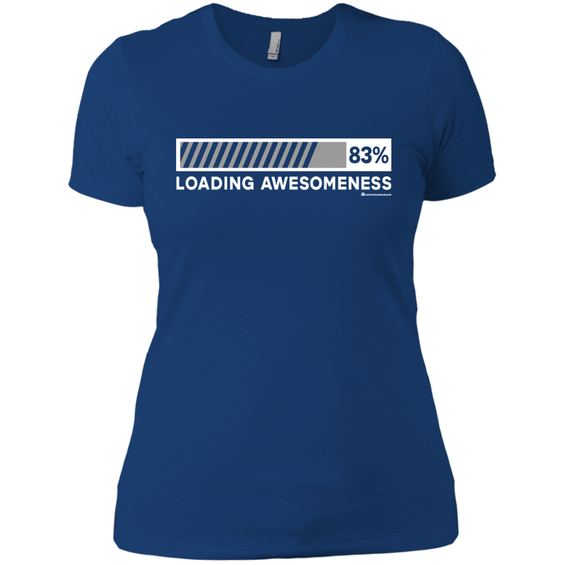 T-Shirts Royal / X-Small Loading Awesomeness Women's Premium T-Shirt