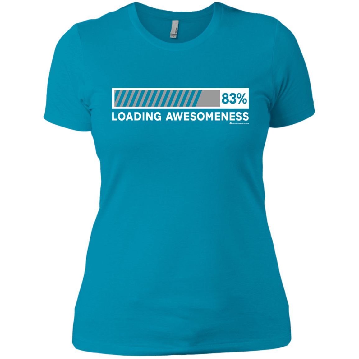T-Shirts Turquoise / X-Small Loading Awesomeness Women's Premium T-Shirt