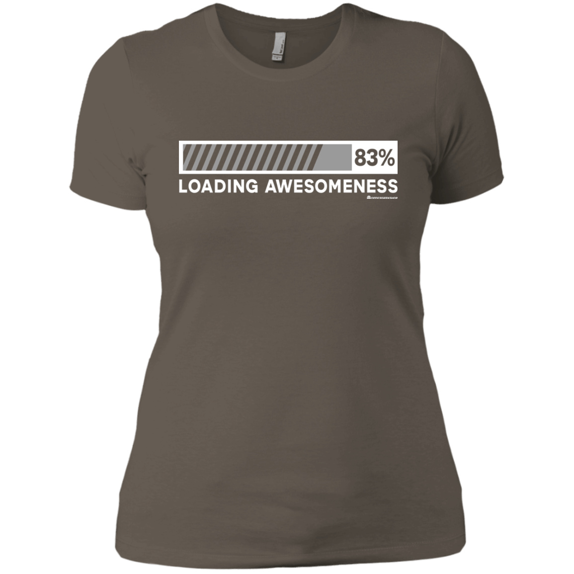 T-Shirts Warm Grey / X-Small Loading Awesomeness Women's Premium T-Shirt