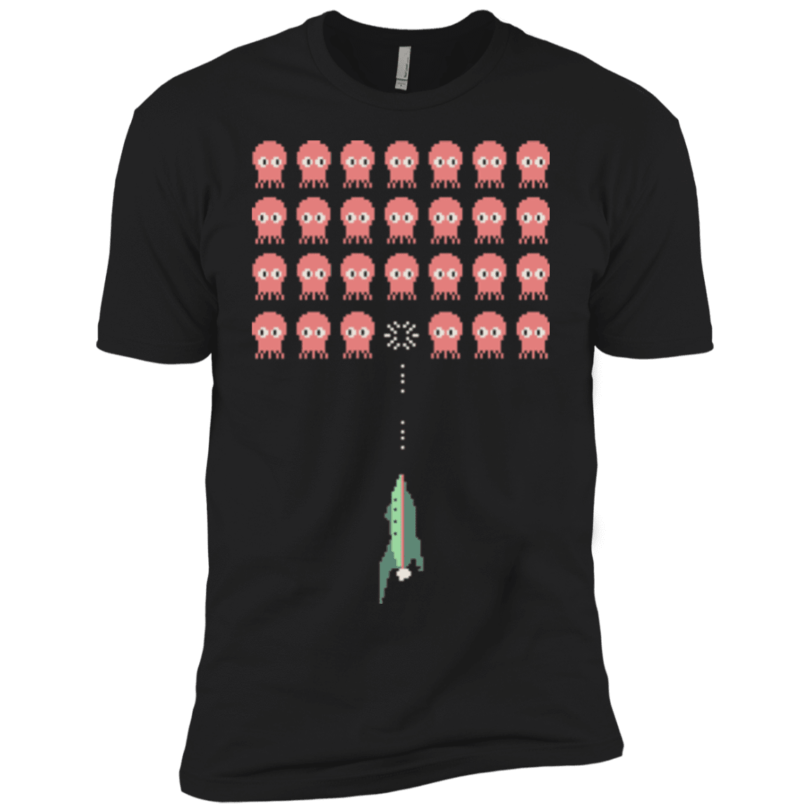 T-Shirts Black / YXS Lobster invaders Boys Premium T-Shirt