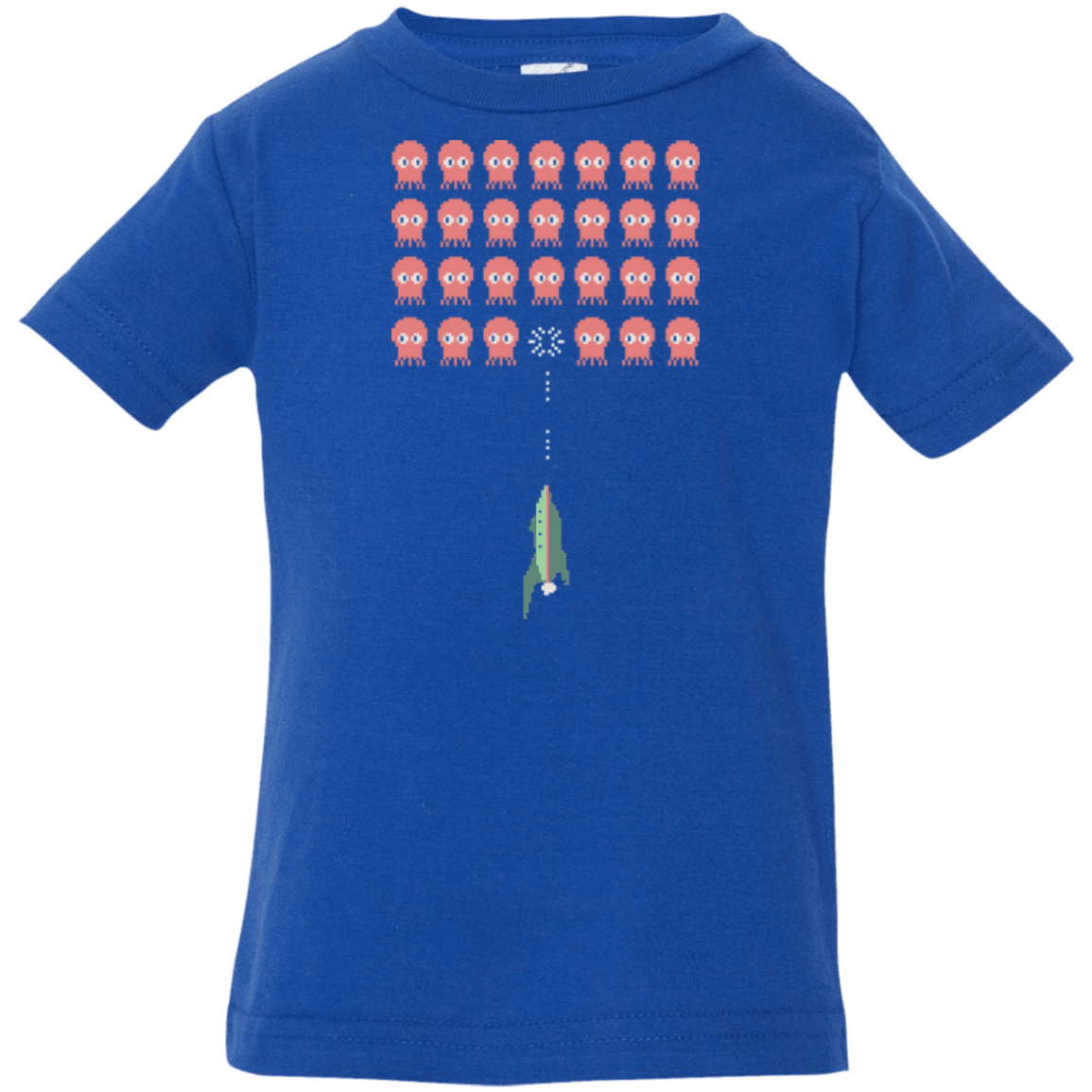 T-Shirts Royal / 6 Months Lobster invaders Infant Premium T-Shirt