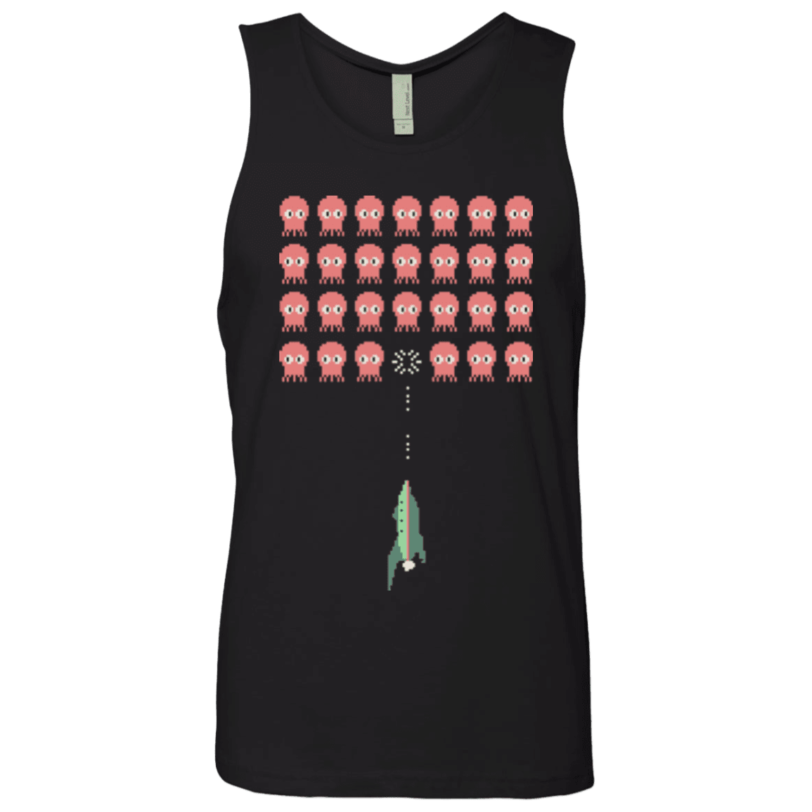 T-Shirts Black / Small Lobster invaders Men's Premium Tank Top