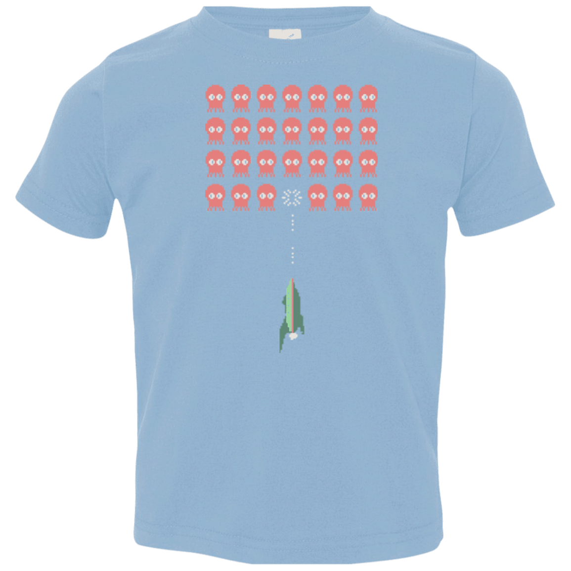 T-Shirts Light Blue / 2T Lobster invaders Toddler Premium T-Shirt