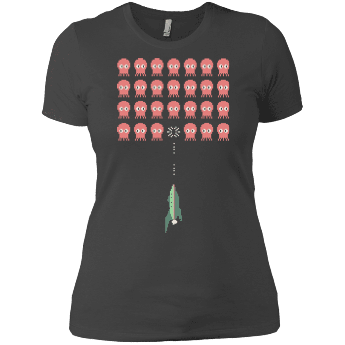 T-Shirts Heavy Metal / X-Small Lobster invaders Women's Premium T-Shirt