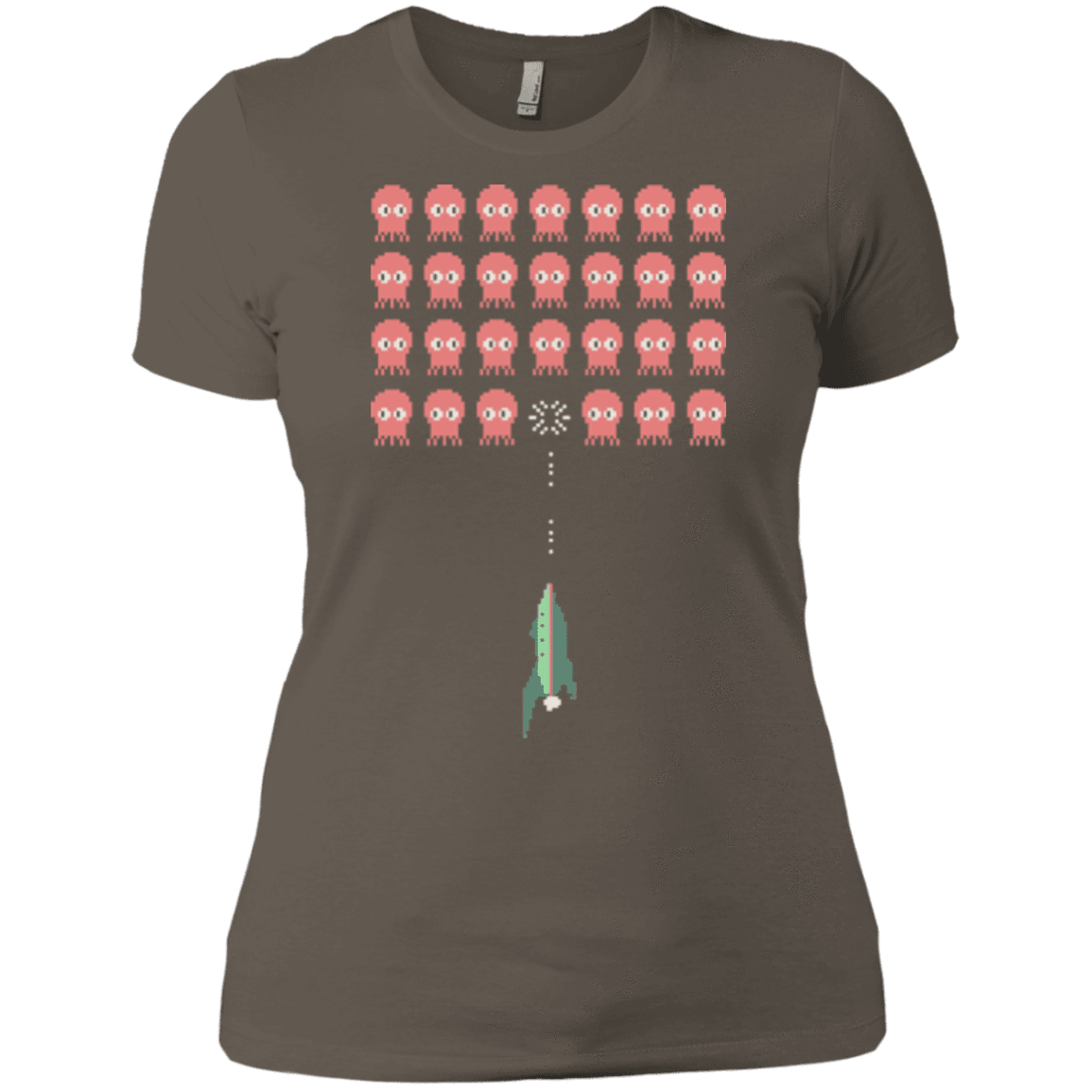 T-Shirts Warm Grey / X-Small Lobster invaders Women's Premium T-Shirt