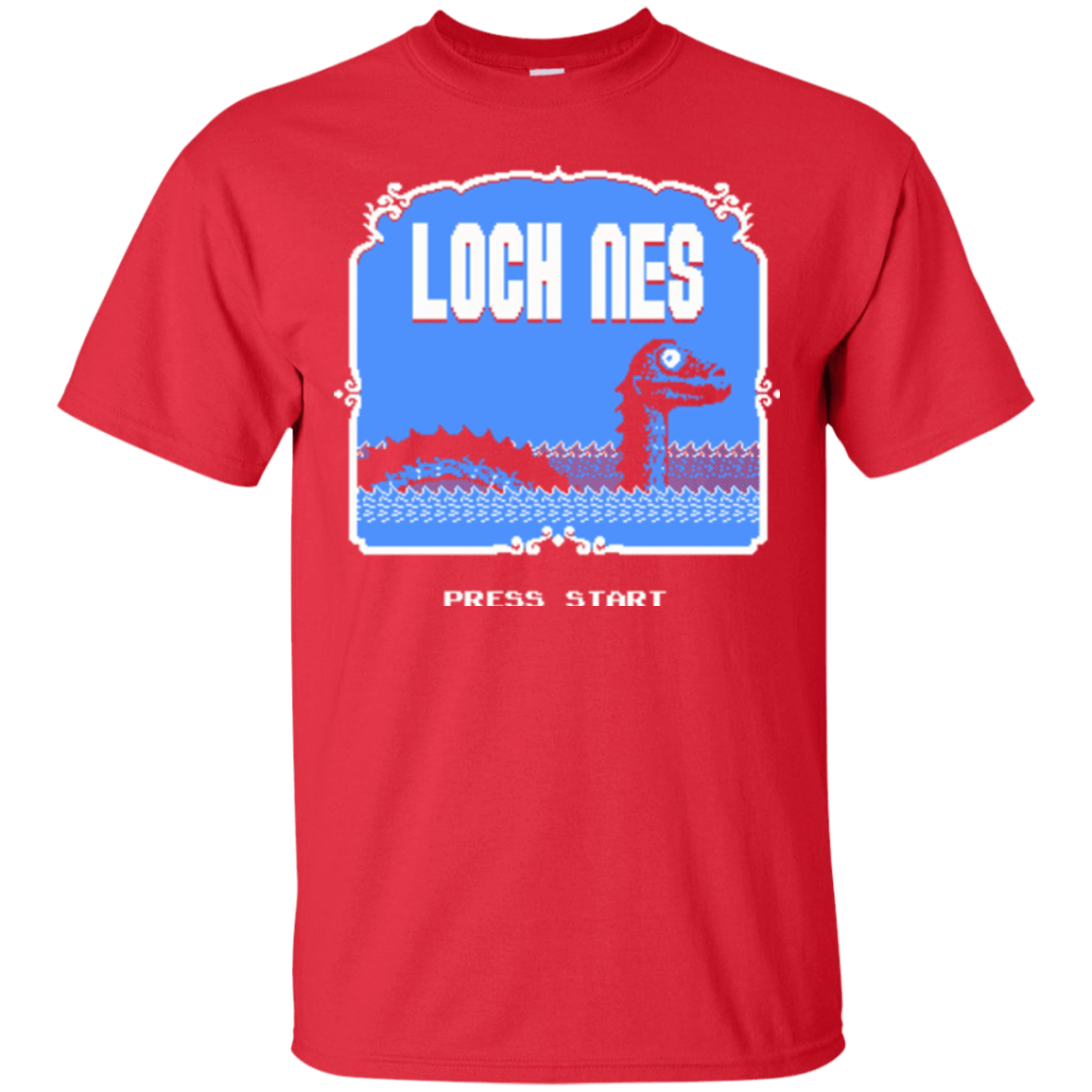 T-Shirts Red / Small Loch NES T-Shirt