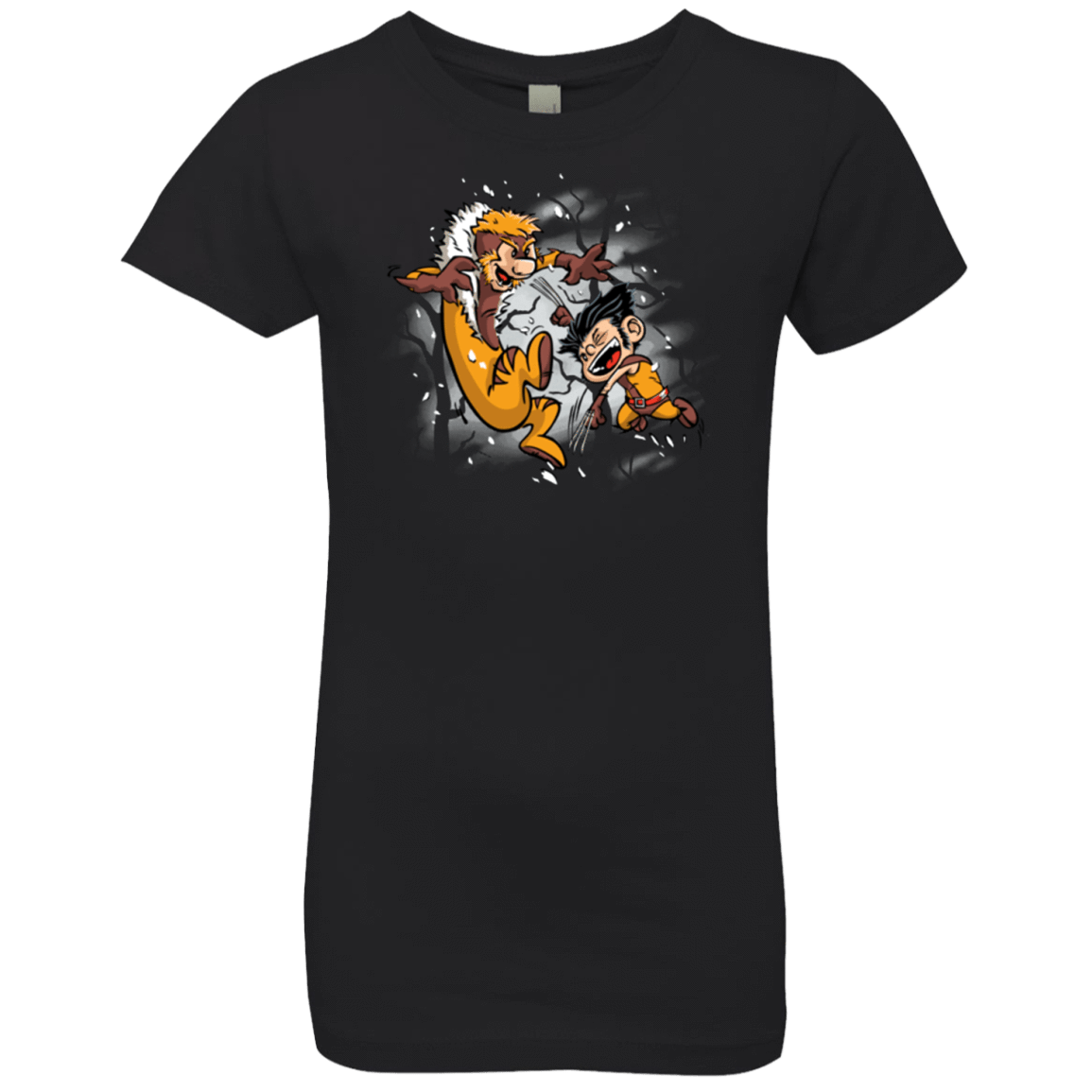 T-Shirts Black / YXS Logan and Victor Girls Premium T-Shirt