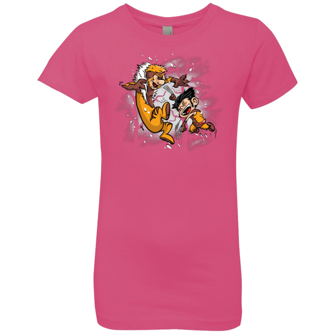 T-Shirts Hot Pink / YXS Logan and Victor Girls Premium T-Shirt