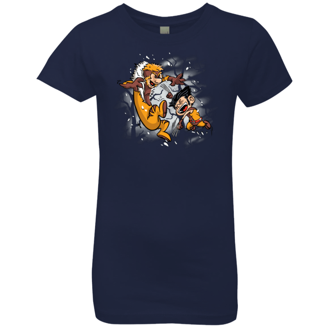 T-Shirts Midnight Navy / YXS Logan and Victor Girls Premium T-Shirt