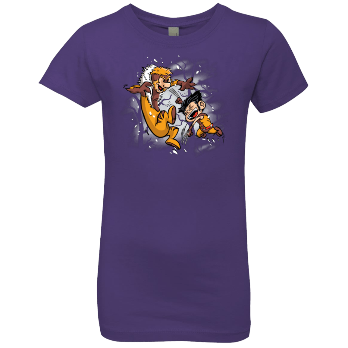 T-Shirts Purple Rush / YXS Logan and Victor Girls Premium T-Shirt