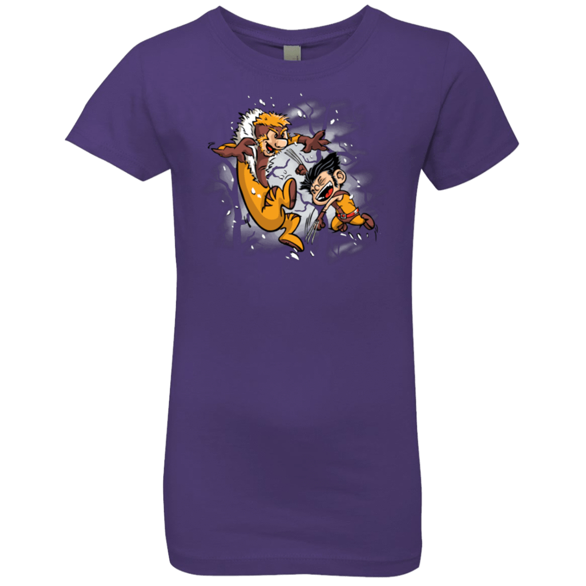 T-Shirts Purple Rush / YXS Logan and Victor Girls Premium T-Shirt