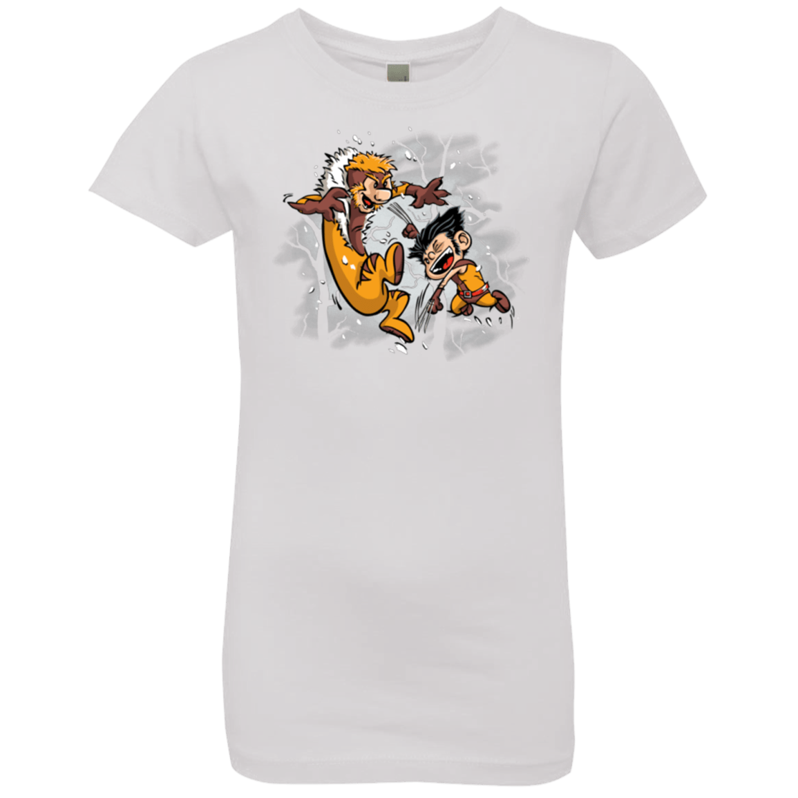 T-Shirts White / YXS Logan and Victor Girls Premium T-Shirt