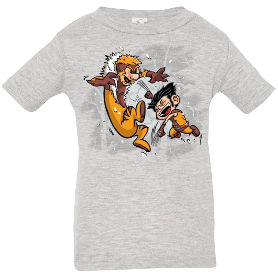 T-Shirts Heather / 6 Months Logan and Victor Infant Premium T-Shirt