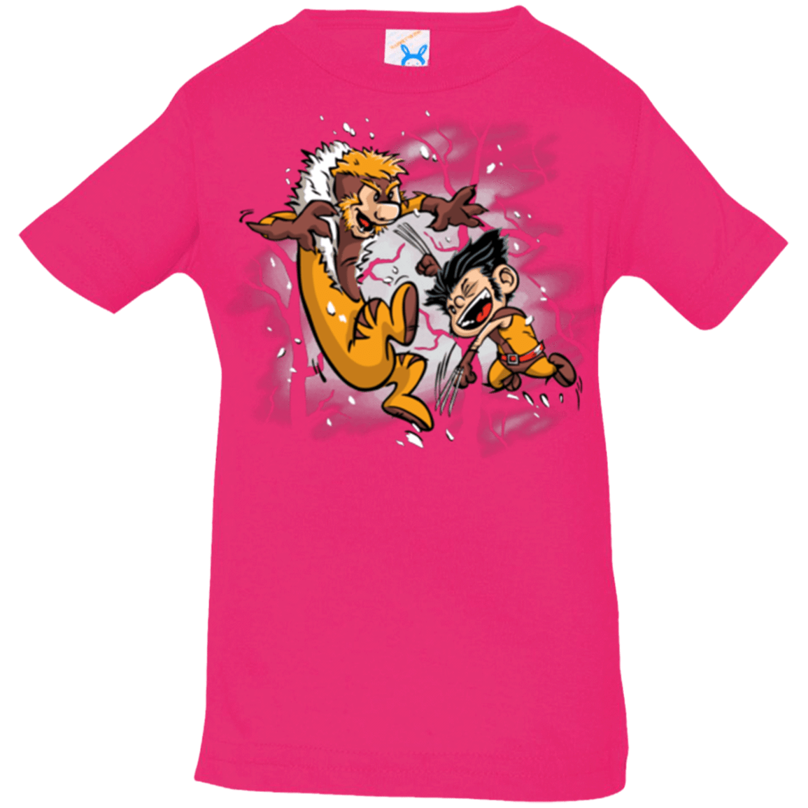 T-Shirts Hot Pink / 6 Months Logan and Victor Infant Premium T-Shirt