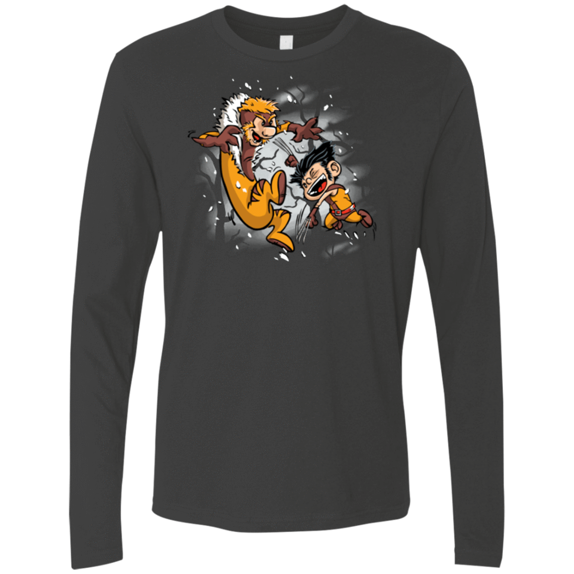 T-Shirts Heavy Metal / Small Logan and Victor Men's Premium Long Sleeve