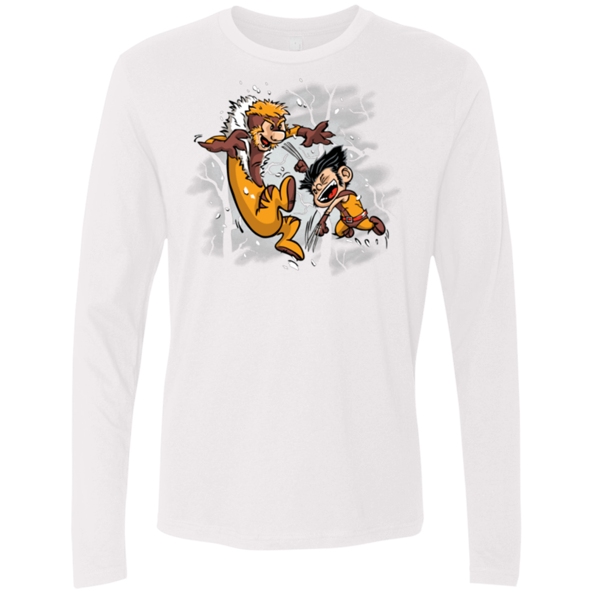 T-Shirts White / Small Logan and Victor Men's Premium Long Sleeve