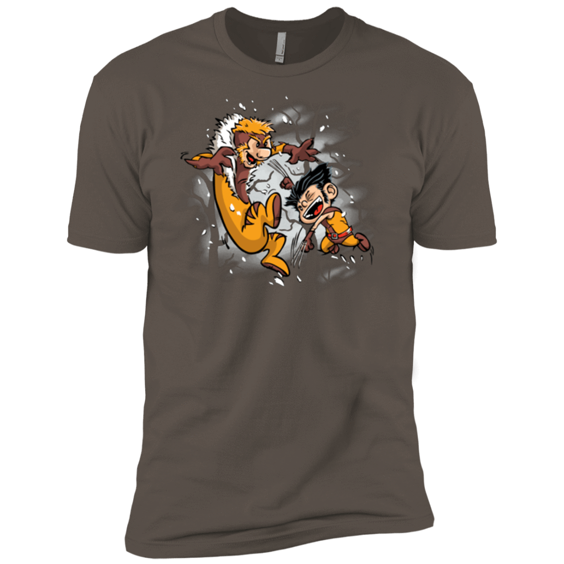 T-Shirts Warm Grey / X-Small Logan and Victor Men's Premium T-Shirt