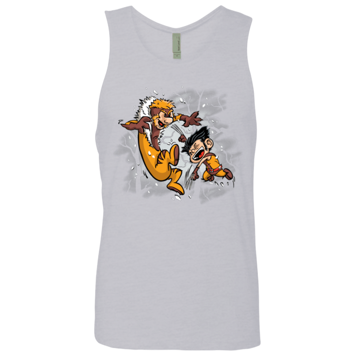 T-Shirts Heather Grey / Small Logan and Victor Men's Premium Tank Top