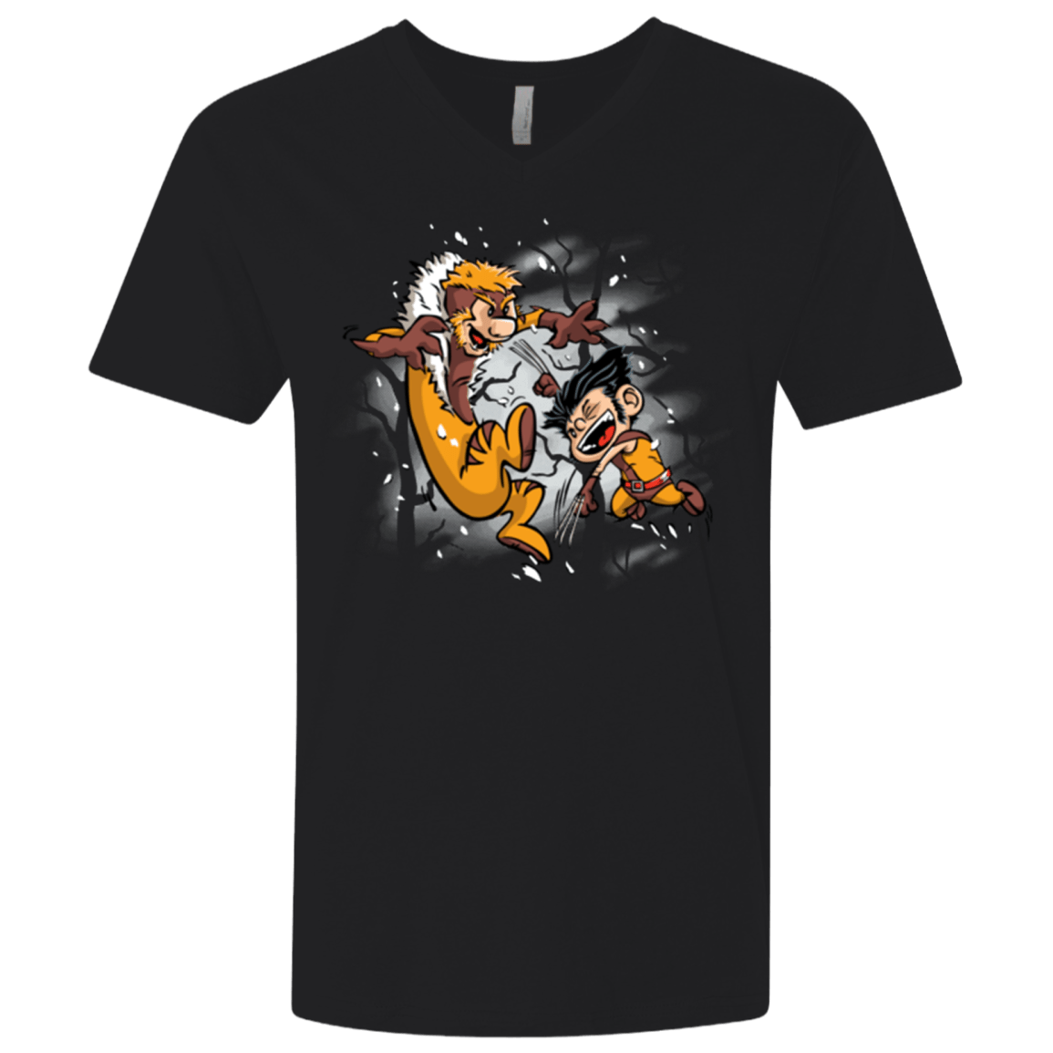 T-Shirts Black / X-Small Logan and Victor Men's Premium V-Neck