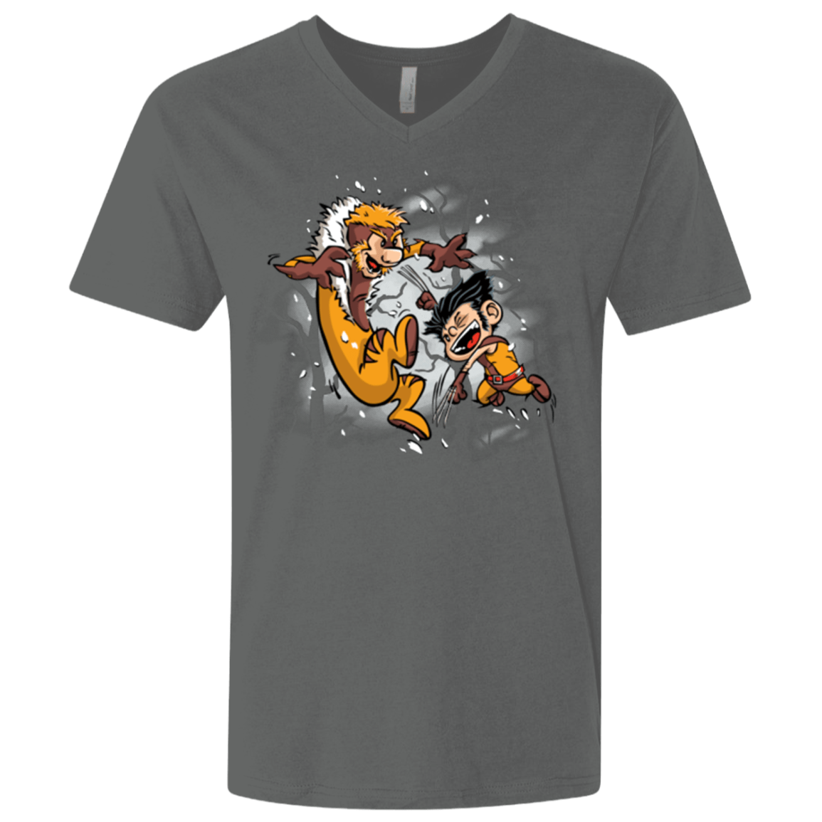 T-Shirts Heavy Metal / X-Small Logan and Victor Men's Premium V-Neck