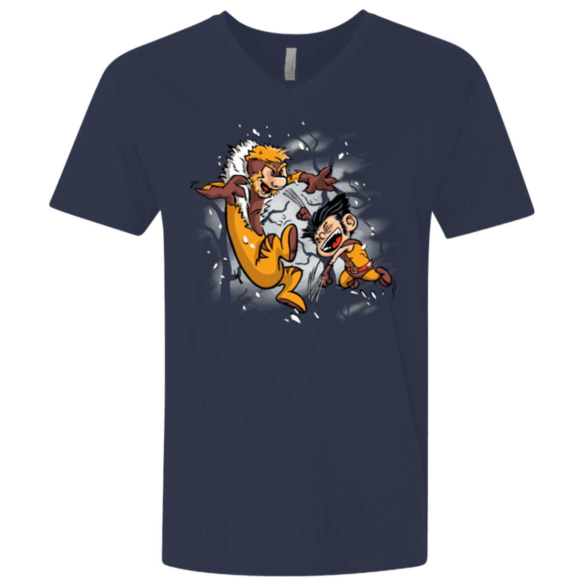 T-Shirts Midnight Navy / X-Small Logan and Victor Men's Premium V-Neck